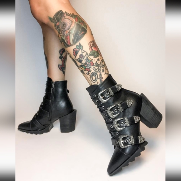 Brand New Dolls Kill Boots - Picture 8 of 8